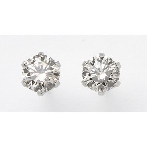 ドウシシャ プラチナ ダイヤモンド ピアス 0.3ct DVTP30PD