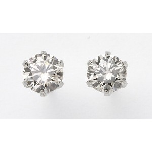 ドウシシャ プラチナ ダイヤモンド ピアス 0.2ct DVTP20PD