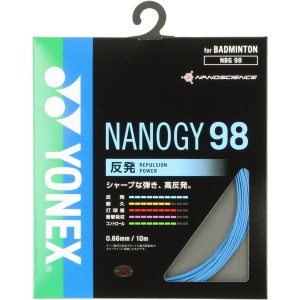 YONEX ヨネックス バドミントン用 ガット ナノジー98 ブルー NBG98 002