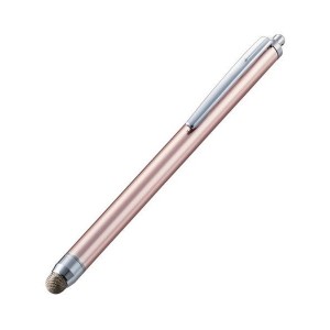 ELECOM P-TPS03PN ピンク スマートフォン・タブレット用タッチペン 導電繊維タイプ