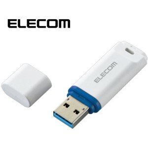 ELECOM MF-DRU3032GWHR [USBメモリ データ復旧サービス付 USB3.2(Gen1) 32GB Windows Mac 高速 セキュリティ ホワイト] メーカー直送