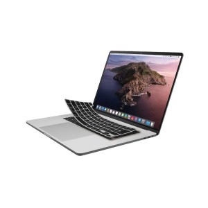 ELECOM PKS-MBP16CBK ブラック キーボードカバー シリコン MacBook Pro 16inch 半透明