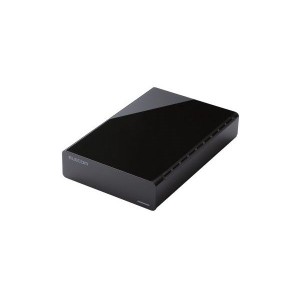 ELECOM ELD-FTV060UBK HDD 外付け デスクトップ 番組録画向け USB3.2(Gen1) ブラック 6TB メーカー直送