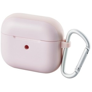 ELECOM AVA-AP3TSPN ピンク AirPods 第3世代 ケース カバー タフスリム カラビナ付 ワイヤレス充電可 MagSafe充電可 メーカー直送