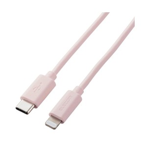 ELECOM U2C-APCL10PN ピンク [USB-C(TM) to Lightningケーブル(スタンダード)]