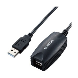 ELECOM USB2-EXB50 USBケーブル 延長ケーブル USB2.0対応 5m メーカー直送