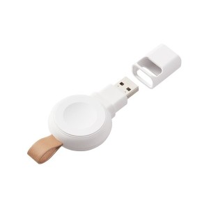 ELECOM MPA-AWADWH [Apple Watch 磁気充電アダプター USB-A 直挿し] メーカー直送