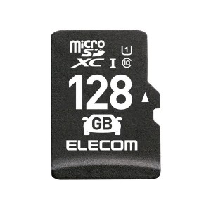 ELECOM MF-DRMR128GU11 ブラック [microSDXCメモリカード 128GB (ドライブレコーダー向け)] メーカー直送