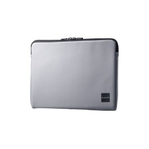 ELECOM BM-IBTHF02GY パソコンケース 12インチ 【MacBook Air/Pro 13インチ M2 M1 Surface Pro 9/Go 3/Laptop Go 2 他対応】 グレー