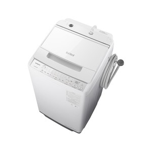 日立 簡易乾燥機能付 洗濯機 7kg BW-V70H ホワイト ビートウォッシュ 一人暮らし