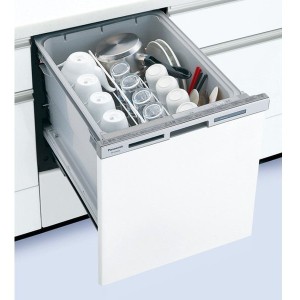 食洗機 食器洗浄機 食器乾燥機 食器洗い乾燥機 パナソニック PANASONIC NP-45MS9W シルバー ビルトイン 引き出し式 5人用