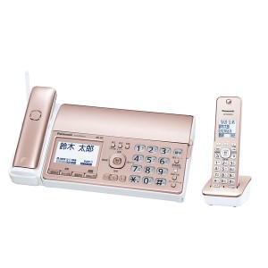 PANASONIC KX-PD550DL-N ピンクゴールド [FAX機 (子機1台 普通紙)]【あす着】