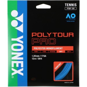 YONEX ヨネックス 硬式テニス用 ガット ポリツアープロ 120 ブルー PTGP120 002
