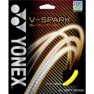 ヨネックス ソフトテニス用 ガット V‐SPARK ライトニングイエロー SGVS 824