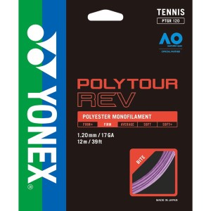 YONEX ヨネックス 硬式テニス用 ガット ポリツアーレブ 120 PU PTGR120 039