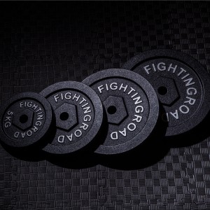 FIGHTING ROAD 841FR20CM5626 高品質マットプレートブラックタイプ20kg メーカー直送