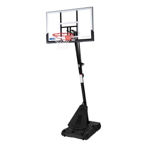 SPALDING スポルディング バスケットボール用 ゴール 50インチ NCAA エグザクトハイト アクリルポータブル E6A994 メーカー直送