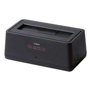 ELECOM LGB-1BSTUC ブラック [HDD・SSDスタンド(1Bay/USB3.2Gen2対応)] メーカー直送