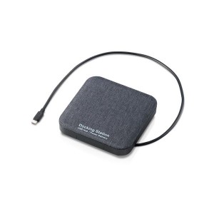 ELECOM LGB-DHUPD [HDDケース SSDケース ドッキングステーション機能 USBハブ 2.5インチ USB3.2(Gen1) タイプC ブラック] メーカー直送
