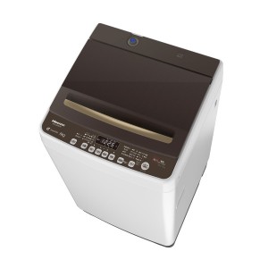Hisense ハイセンス 全自動 洗濯機 8kg インバーター HW-DG80C ブラウン 8キロ 【あす着】