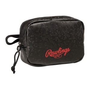 Rawlings ローリングス 野球 バッグ トラベルポーチ ブラック/レッド EBP13F06-B/RD B/RD