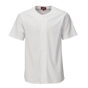 Rawlings ローリングス 野球 ベースボールシャツ フルボタンベースボールシャツ ホワイト ATS13S02-W-O W
