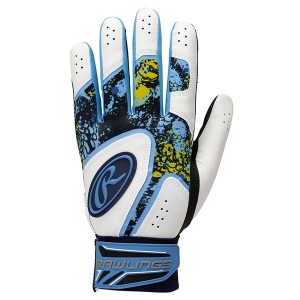 Rawlings ローリングス 野球 バッティンググラブ 両手用 ブリザード ハイパーグリップ ブルー EBG23S06-BLU-SS BLU