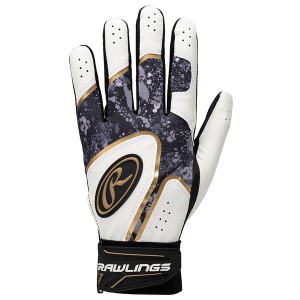 Rawlings ローリングス 野球 バッティンググラブ 両手用 ブリザード ハイパーグリップ ブラック EBG23S06-B-XL B