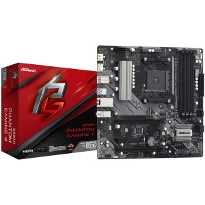 ASRock B550M Phantom Gaming 4 [MicroATXマザーボード]【あす着】