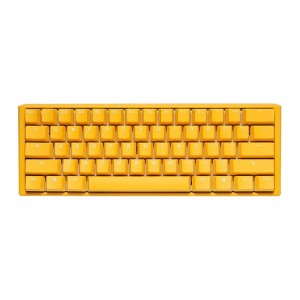 Ducky dk-one3-yellowducky-rgb-mini-silver One 3 Yellow Ducky Mini RGB Cherry Silver [ゲーミングキーボード (英語配列61キー)]