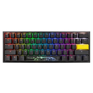 Ducky dk-one2-pro-rgb-mini-silver One 2 Pro Mini RGB Cherry Speed Silver RGB [ゲーミングキーボード(英語配列 / 有線)]【あす着】