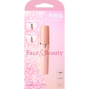 シック ハイドロシルク Face & Beauty 女性用 シェーバー 顔 眉 スティックタイプ Schick  