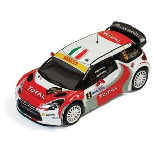 イクソモデル シトロエン DS3 WRC11 モンツァラリー 3位#5 R.Capello-L.Pirollo 1/43