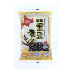 小谷穀粉 国産黒豆麦茶40袋