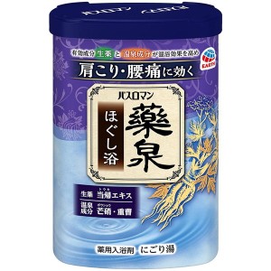 アース製薬 バスロマン 薬泉 ほぐし浴 600g