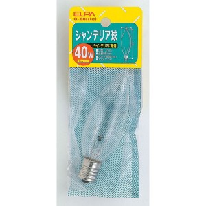 朝日電器 G-66H(C) [シャンデリア球 E17 (白熱電球)]