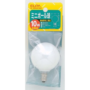 朝日電器 G-85H(W) [ミニボール球 10W (白熱電球)]