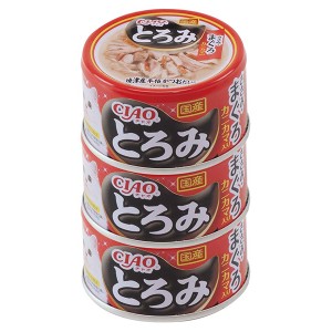 いなばペットフード CIAO とろみ ささみ・まぐろ カニカマ入り 80g×3缶【あす着】