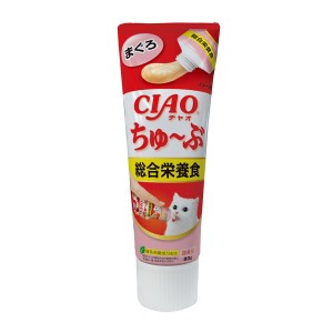 いなばペットフード CIAO ちゅ〜ぶ 総合栄養食 まぐろ 80g【あす着】