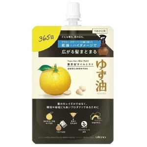 ウテナ ゆず油 無添加オイルミスト 詰替 160ml