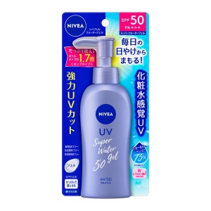 花王 ニベアサン プロテクトウォータージェル SPF50 ポンプ 140g【あす着】