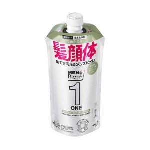 花王 メンズビオレ オールインワン全身洗浄料 Hグリーン詰替 340ml