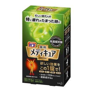 花王 バブ メディキュア 森林の香り 6錠入【あす着】