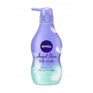 花王 ニベア エンジェルスキン ボディウォッシュ サボン&ブーケの香り ポンプ 480ml【あす着】