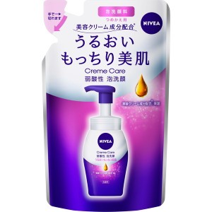 花王 ニベア クリームケア弱酸性泡洗顔 つめかえ用 130ml