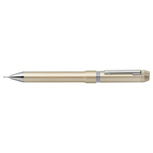 ゼブラ シャーボNu 0.5 シャンパンゴールド SBS35-CGO [多機能ペン(2色ボールペン+シャープペンシル)]