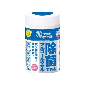 大王製紙 エリエール除菌できるアルコールタオル パック 本体100枚入 733610 メーカー直送