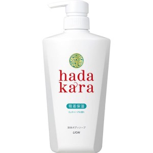 ライオン hadakara ハダカラ ボディソープ リッチソープの香り 本体 500ml