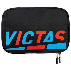 VICTAS プレイロゴラケットケース ブルー×レッド【あす着】