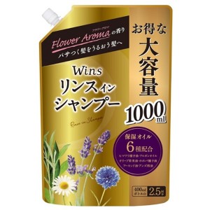 日本合成洗剤 ウインズ リンスインシャンプー 大容量 つめかえ用 1000ml
